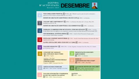 Agenda d'activitats a Montuïri 