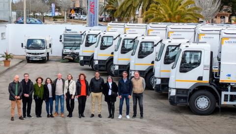 flota de camions